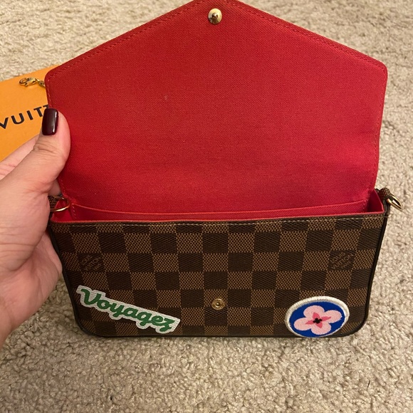 COPY - Louis Vuitton Damier Ebene Canvas Pochette… - Picture 7 of 8